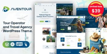 Aventour – Tour Operator & Travel Agency WordPress Theme