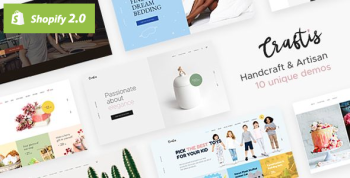 Craftis - Handcraft & Artisan Shopify 2.0 Theme for Creatives