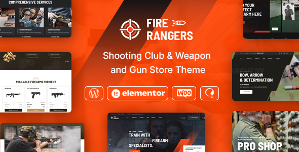 Fire Rangers – Shooting Range & Gun Club WordPress Theme Fire Rangers – Shooting Range & Gun Club WordPress Theme