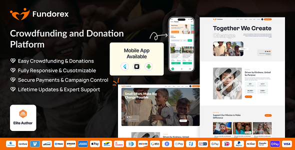 Fundorex - Crowdfunding and Donation Platform Fundorex - Crowdfunding and Donation Platform