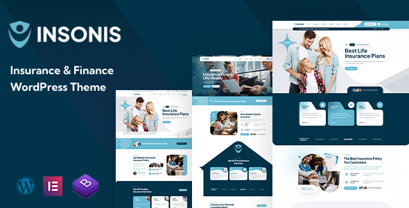 Insonis - Insurance & Finance WordPress Theme Insonis - Insurance & Finance WordPress Theme