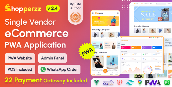Shopperzz - PWA eCommerce CMS with POS & WhatsApp Ordering | Inventory Management Shopperzz - PWA eCommerce CMS with POS & WhatsApp Ordering | Inventory Management