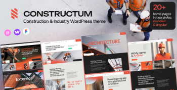 Constructum | Construction & Industry WordPress theme
